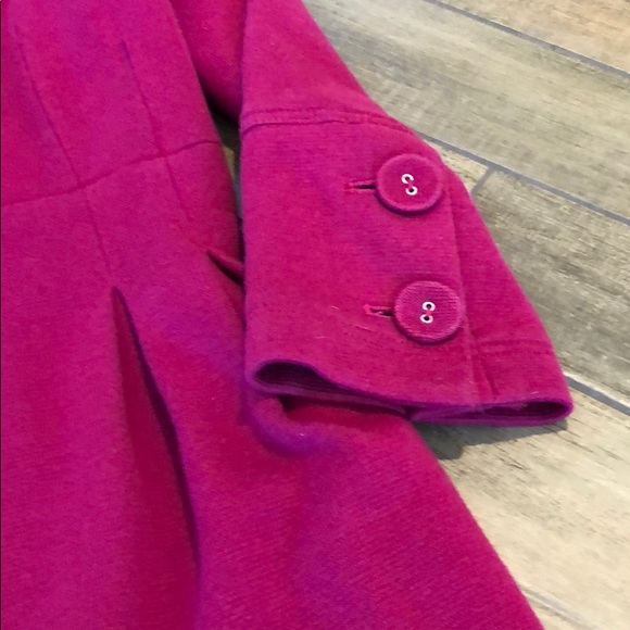 Darling magenta coat Forever 21 - Picture 4 of 8